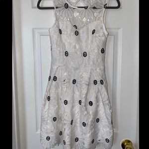 White GB Floral Dress